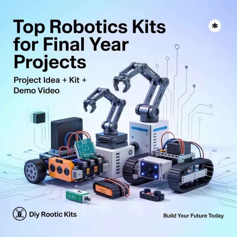 final year robotics project ,college project, robotic kits,robotic arm kit,diy robotic kits